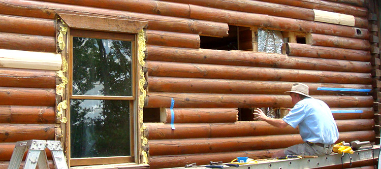 Log Home Repair Chesapeake City, Virginia